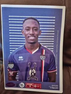Whitby Town v York City 2021/22 Friendly