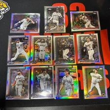 All Star Game Refractor Lot of 11 Cards 2025 Topps Update Cal Raleigh Tatis