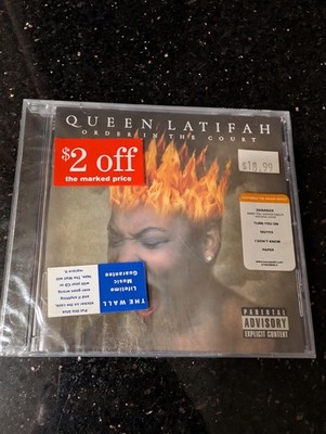 Order in the Court [PA] by Queen Latifah NEW SEALED Blockbuster The Wall Sticker