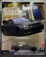 2020 DODGE CHARGER HELLCAT FAST & FURIOUS HOT WHEELS CAR CULTURE PREMIUM