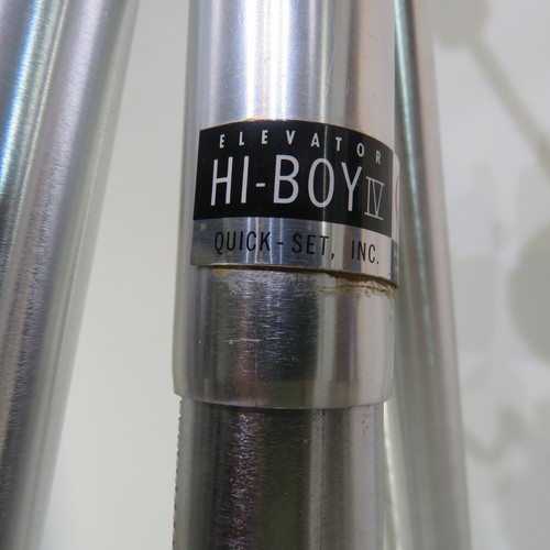 Quick-Set Elevator Hi-Boy IV Tripod With Tilt Head Extends 26.5" tp 86" - Picture 3 of 4