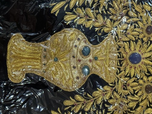 Dubai Wall Hanging With Embroidery Tapestry With Semi Precious Stones - 第 7/11 張圖片