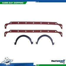 DNJ PG1153A Oil Pan Gasket Set For 76-90 Chrysler Dodge Aspen B100 5.9L OHV 16v