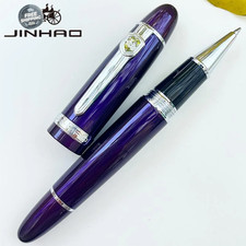Jinhao 159 Rollerball Pen Gold Clip Smooth Wr...
