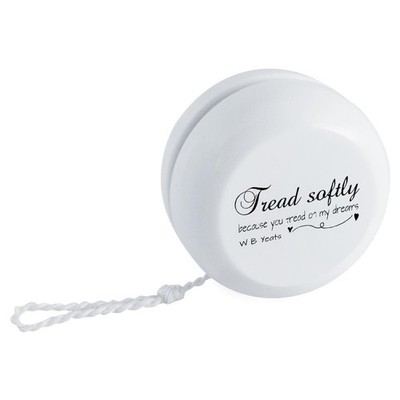 'Tread Softly Because You Tread On My Dreams' Retro Style Yo-Yo (YY00056101)