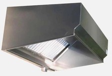 Superior Hoods 5Ft Stainless Steel Restaurant Range Grease Hood  NSF NFPA96