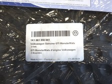 Genuine Oem Vw 1k1-061-550-041 Monster Mat Floor Mats Set Red Gti Logo 06-14 Gti Genuine Oem Vw 1k1-061-550-041 Monster Mat Floor Mats Set Red Gti Logo 06-14 Gti