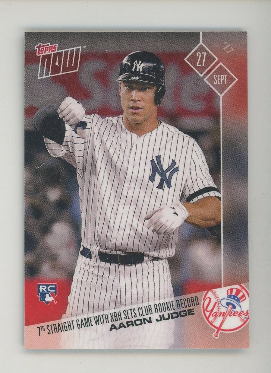 2017 Topps Now #664 Aaron Judge Yankees RC Rookie