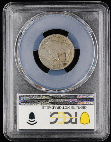 1918 / 7 D 5C Buffalo Nickel PCGS F Detail - Picture 2 of 4