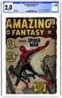 Amazing Fantasy #15 CGC 2.0 1962 3854741001 1st app. Spider-Man