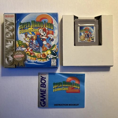 Super Mario Land 2: 6 Golden Coins (Nintendo GameBoy) Players Choice