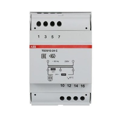 ABB Sicherheits-Trafo TS 25/12-24 C Klingeltransformatoren 2CSM251043R0811