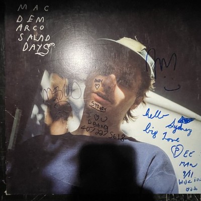MAC DEMARCO ''Salad Days'' US AUTOGRAPH LP TP1