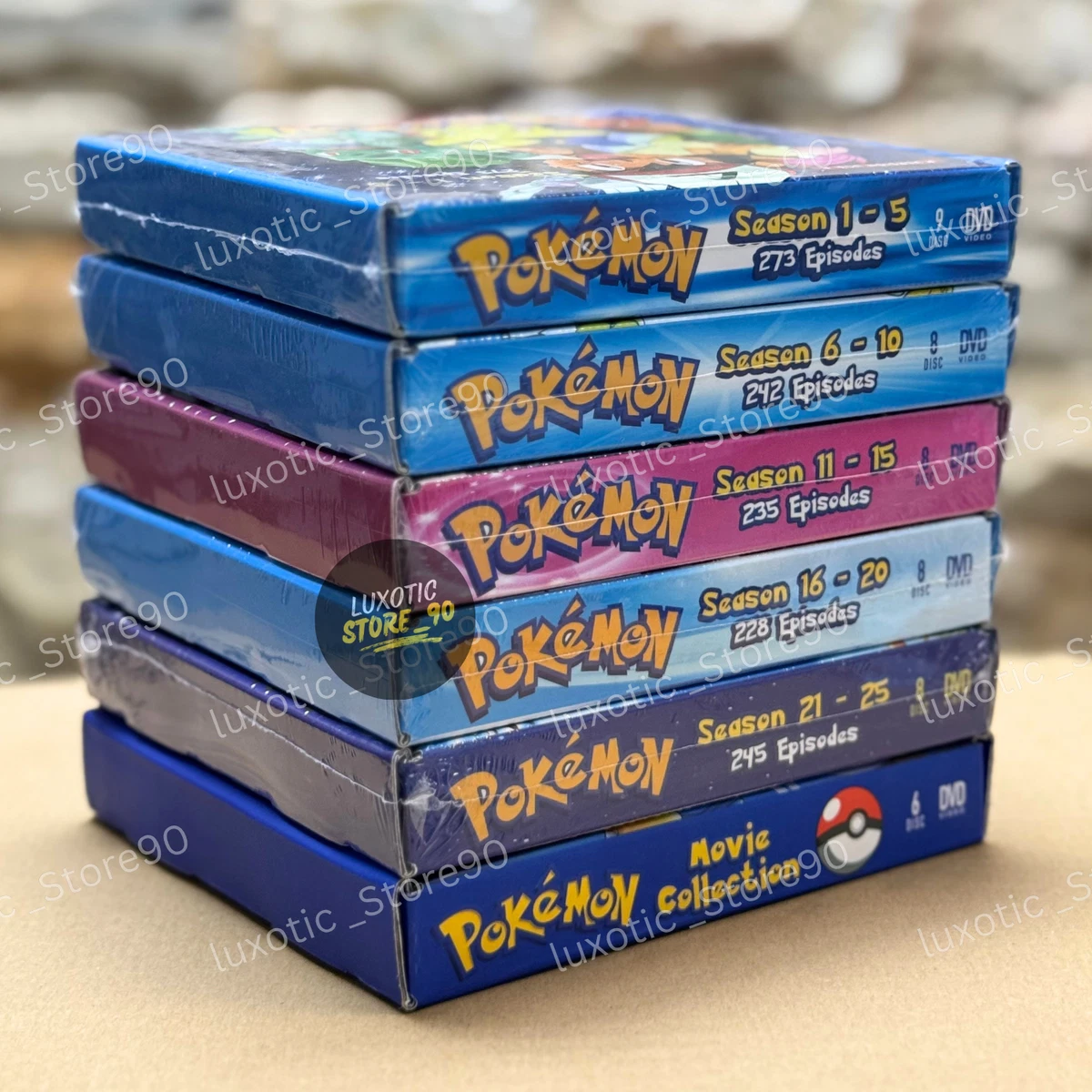 Pokémon (TV series) Box Set DVDs & Blu-ray Discs for sale | eBay