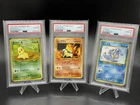 PSA 10 Sequential Japanese Neo File - Chikorita Cyndaquil Totodile Pokémon TCG