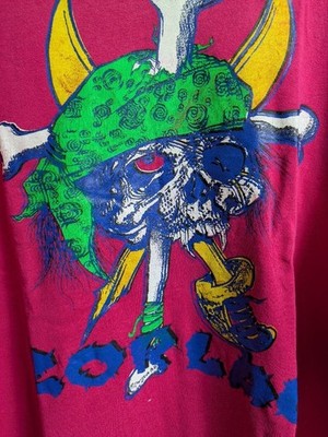 zorlac 80s multi-print T-shirt size 2XL pink vintage | eBay