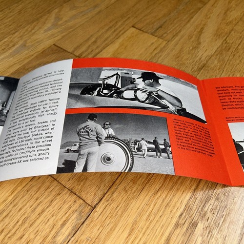 The Spirit of America 1967, primer auto en superar las 500 mph folleto Craig Breedlove - Imagen 7 de 8