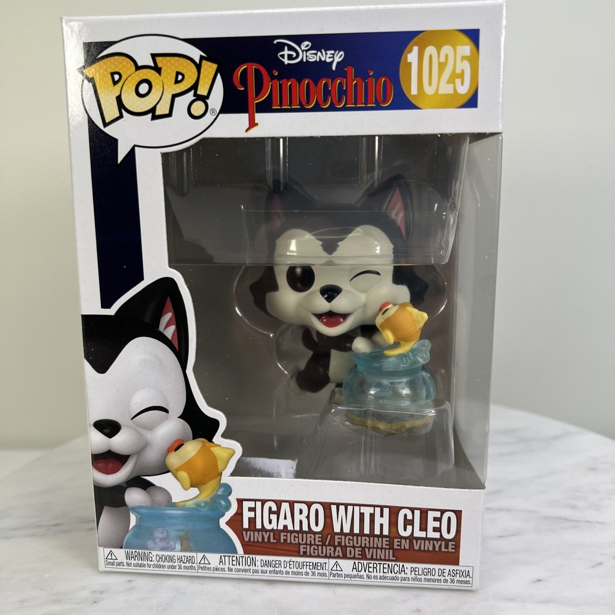 Funko POP! Disney Pinocchio Figaro with Cleo #1025 Vinyl Figure
