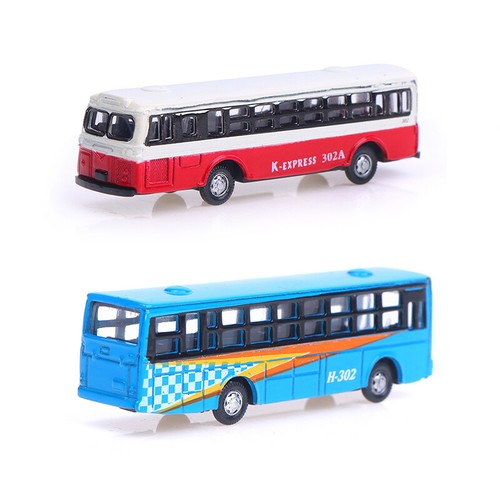 1:150 Metal Miniature Model Bus For Garden /Railway/Railroad/Train Layout/TO X❤F - Imagen 8 de 12
