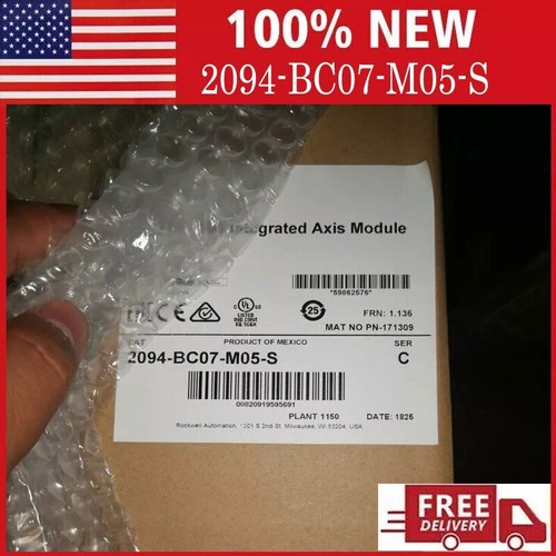 NEU Allen-Bradley 2094-BC07-M05-S SER C Kinetix 6000 integriertes Achsenmodul