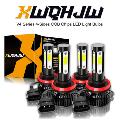 For Cadillac CTS CT-S 2008-2014 Combo 6000K LED Headlight Bulbs High Low Beam US
