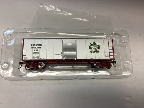 Bowser #42841 escala HO “Canadian National” hoja de arce 40' caja coche Rd. #521498 | Zustand: New