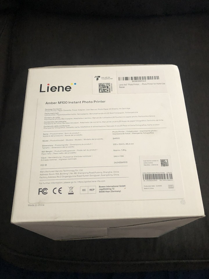 24V AC/DC Power Adapter For Liene DHP513 Photo Printer - Replacement Charger Cord