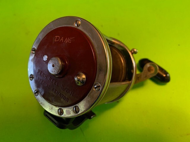 CUSTOM VINTAGE PENN SPECIAL SENATOR 112H 3/0 FISHING REEL NEWELL