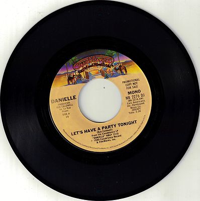 DANIELLE  (Let's Have A Party Tonight) Casablanca 2276 = MINT PROMOTIONAL record