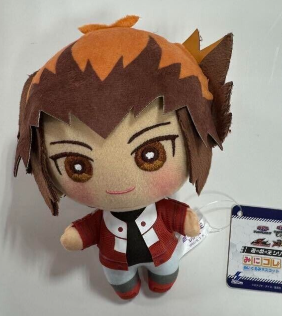 置物 yu Yu-Gi-Oh! Jaden Yuki Minikore Chain Plush Toy Doll Mascot 2024