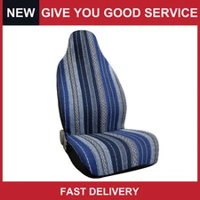 Universal Dark Blue Durable Bucket Seat Cover for Car SUV 84 x 56cm Pack of 1