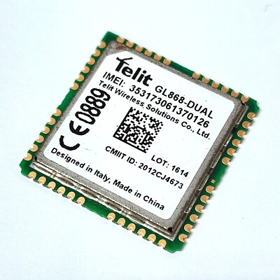 GL868-DUAL GSM/GPRS surface mounted module elit, Medtech (1PC)