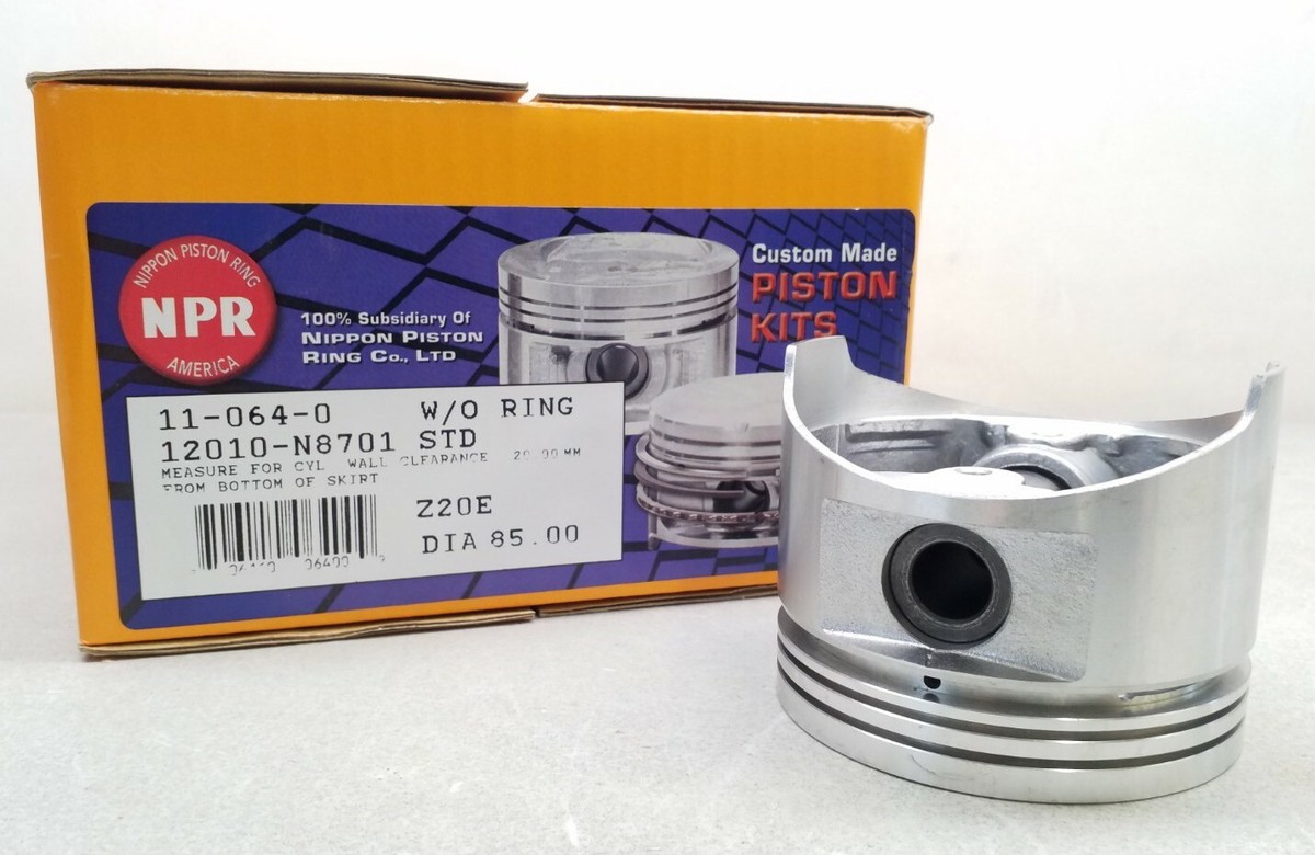 11-064-0 NPR Piston STD Fits Nissan 2.0L SOHC 4CYL 85.00MM 11-064-0 NPR Piston STD Fits Nissan 2.0L SOHC 4CYL 85.00MM