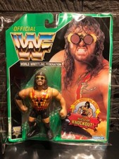 Hasbro Vintage Figure Adam Bomb World Wrestling Federation WWF Series Green