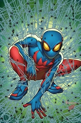 SPIDERMAN 7 2nd PRINT MIKE McKONE VIRGIN VARIANT NM 1st APP SPIDER-BOY 2023
