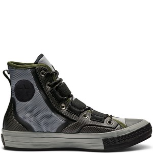 converse chuck 70 tech hiker woven & leather high top
