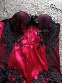 Fab Ann Summers  Moulin Rouge Marie  Corset ❤️ Sexy Sz 12 (10) &pound;65 RSP VALENTINE