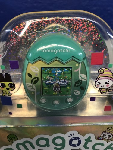 Tamagotchi Pix Nature Green Interactive Virtual Pet Ban Dai New Sealed - Picture 6 of 7