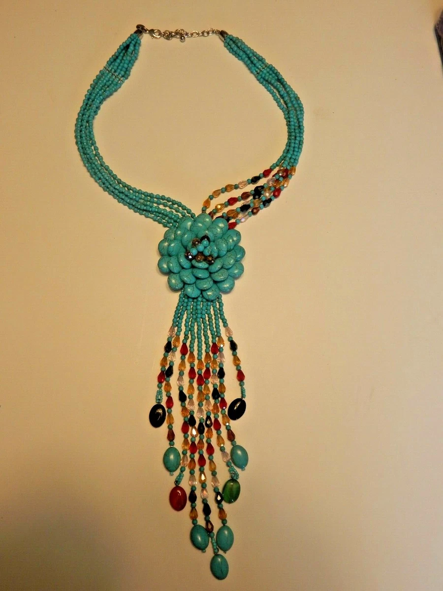 Joan rivers turquoise necklace store