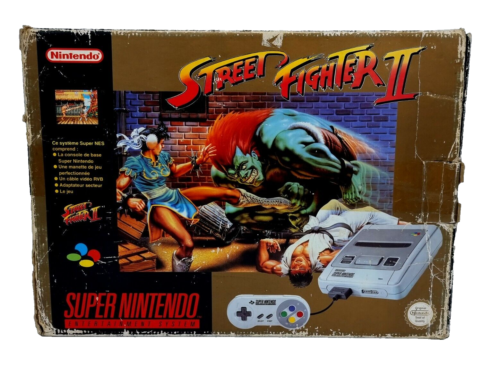 Super Nintendo SNES Street Fighter II Console Pak - Afbeelding 1 van 12