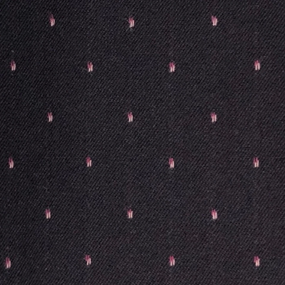 Pantalones Trina Turk Talla 4 Pequeños Lunares Marrón y Rosa Cintura Alta Pierna Acampanada Elegante Foto 4 de 4