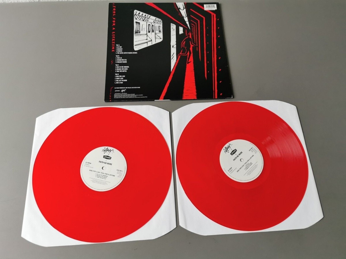 FAITH NO MORE 激レア　LP FAITH NO MORE lim. red Vinyl 2LP King For A Day Fool For A