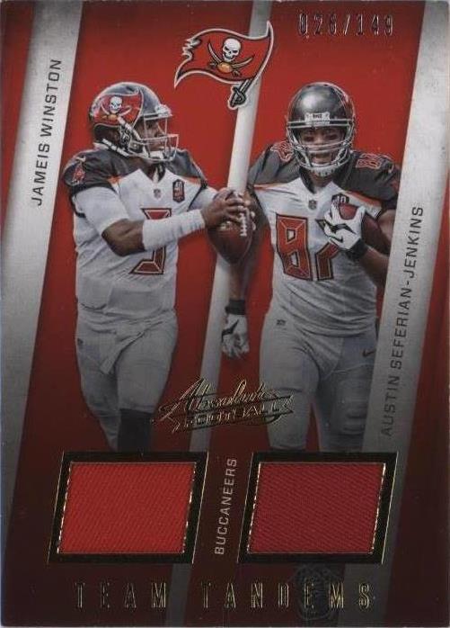 2016 Panini Absolute Austin Seferian-Jenkins Jameis Winston #19 - 1 of 2