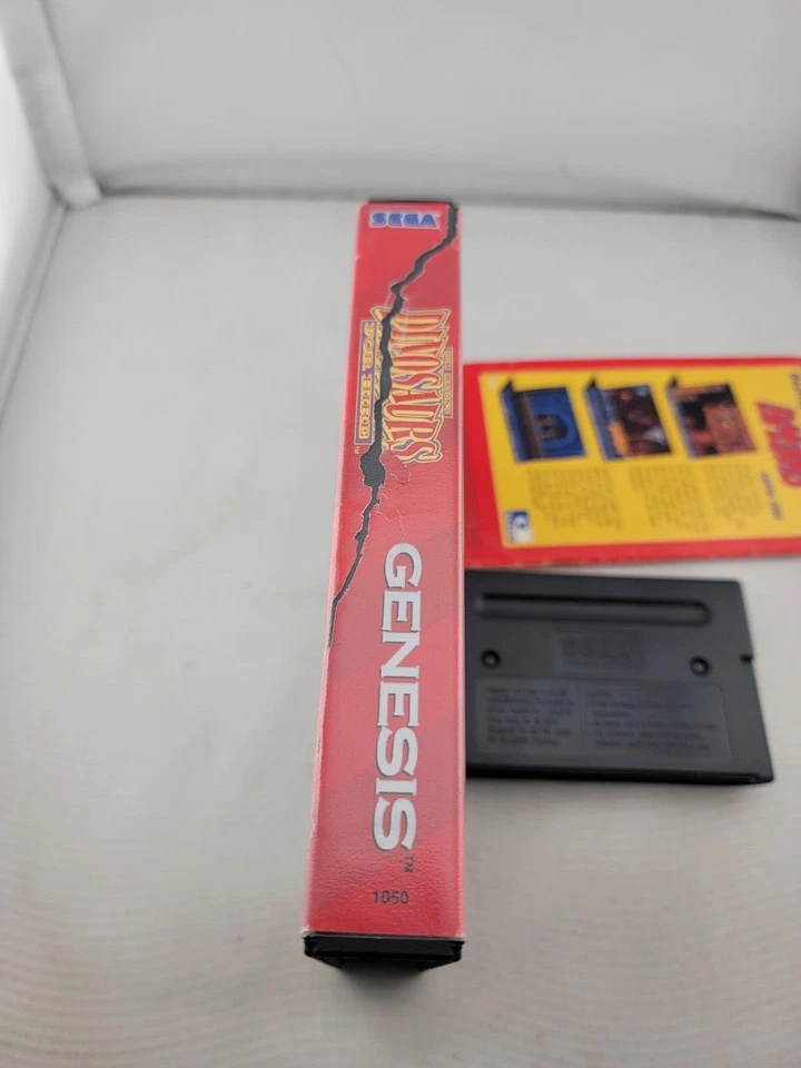 Dinosaurs for Hire Sega Genesis Complete In Box CIB Great Shape - Image 3 of 3