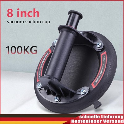 8 Inch Hand Pump Sucker Large Bearing Capacity ABS Household Manual Lifting Tool