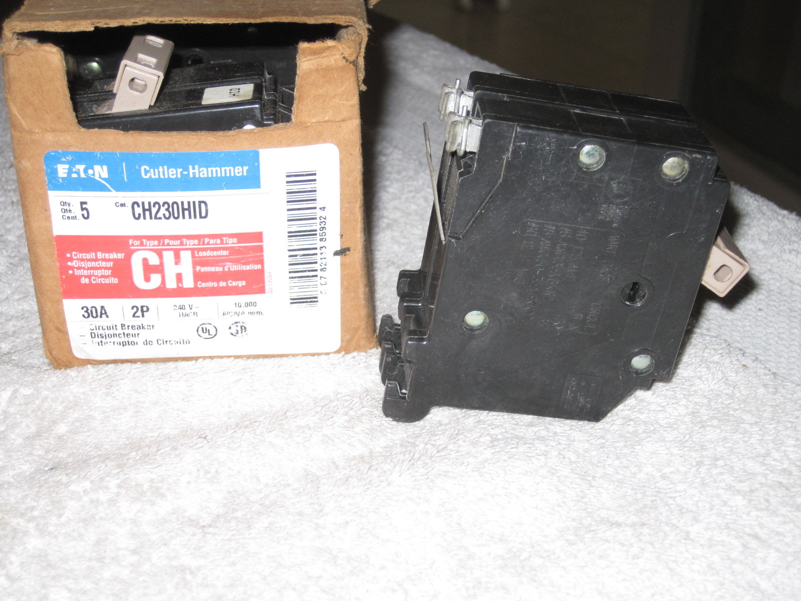 Eaton Cutler Hammer CH230HID 30 amp HIGH INTENSITY DISCHARGE Circuit Breaker eBay