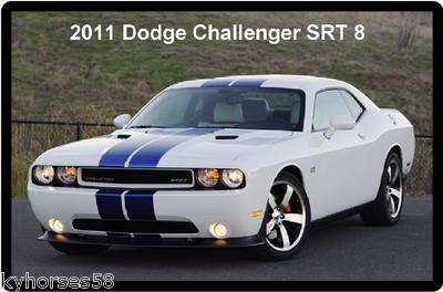 2011 Dodge Challenger SRT 8 Refrigerator Magnet