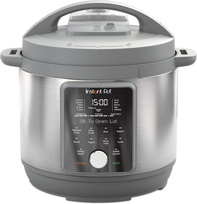 Duo Plus, 6-Quart Whisper Quiet 9-In-1 Electric Pressure Cooker, Slow Rice Steam