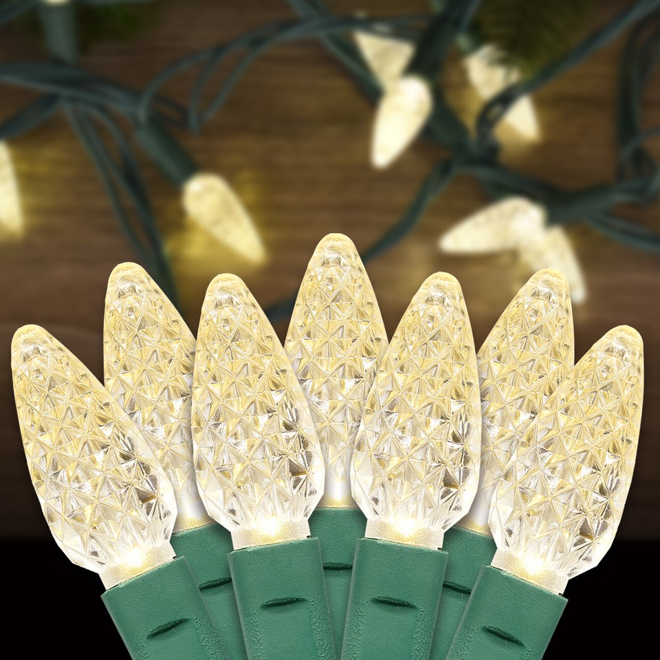 Aurio ProLight 50FT 150 LED C5 Commercial Grade Christmas Light String