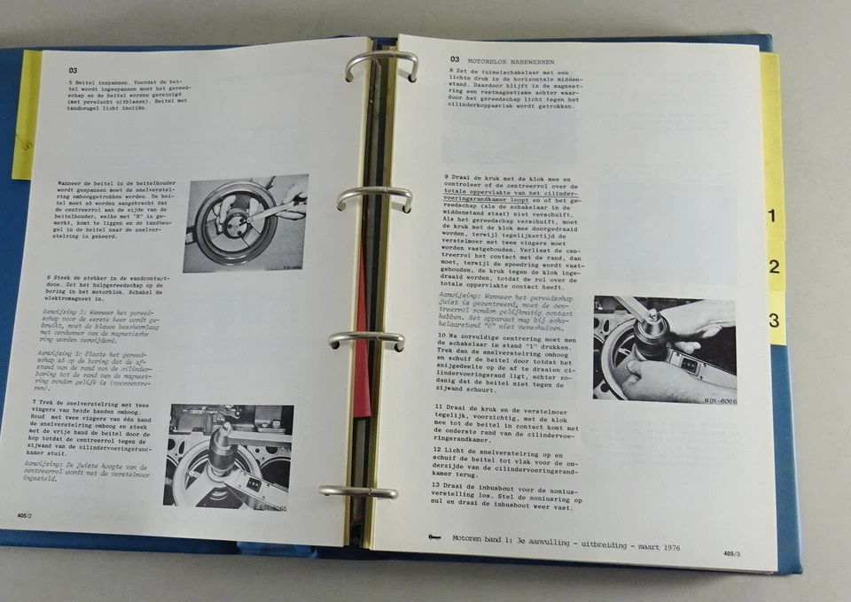 Manual de Instrucciones Mercedes Benz Lkw Motores Om 401/402/403/407 H Van - Imagen 4 de 4